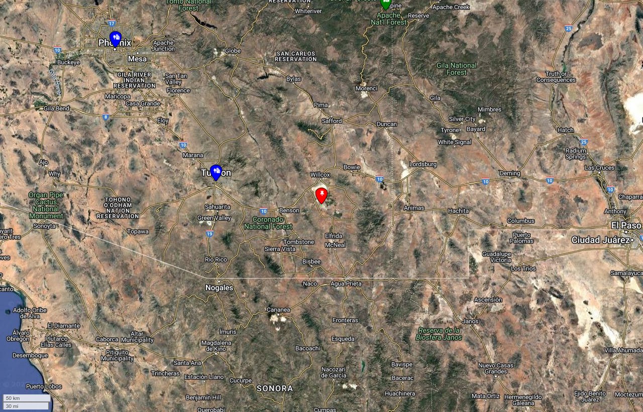 0.86 acres in Cochise County, AZ — APN 207-02-311