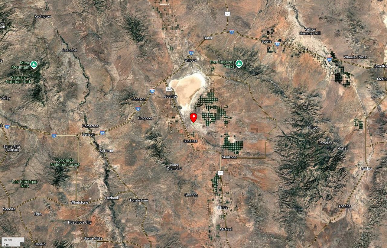0.86 acres in Cochise County, AZ — APN 207-02-311