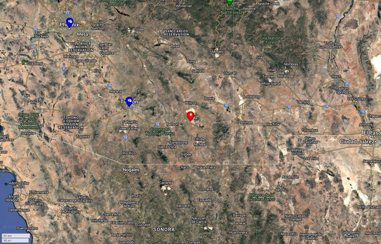 0.52 acres in Cochise County, AZ — APN 207-11-208