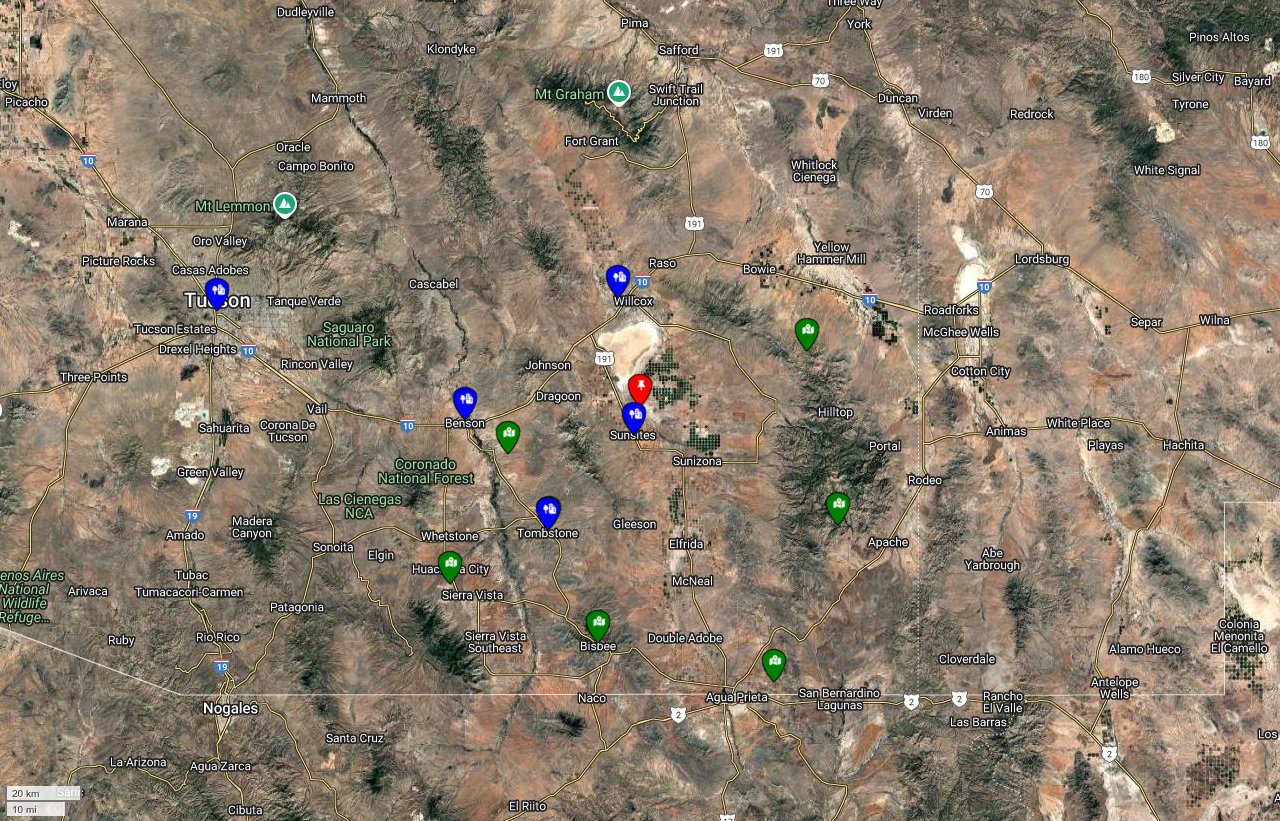 0.54 acres in Cochise County, AZ — APN 207-15-097